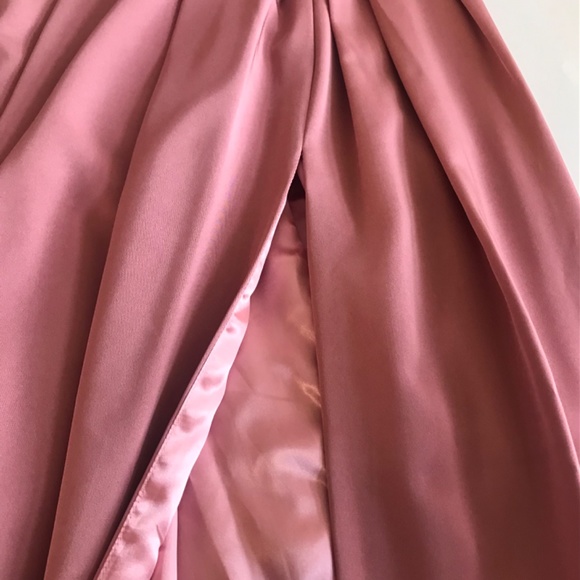 NWT Nox Anabel - 8347 V-Neck Long Evening Gown with high side slit, S (4-6) - Picture 3 of 12